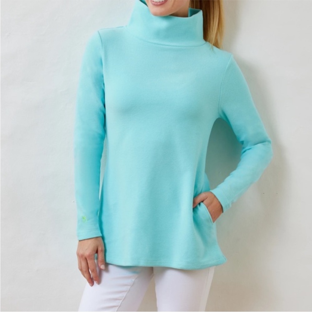 Cobble Hill Turtleneck in Terry Fleece in BRAND NEW IN PLASTIC WITH TAGS - M